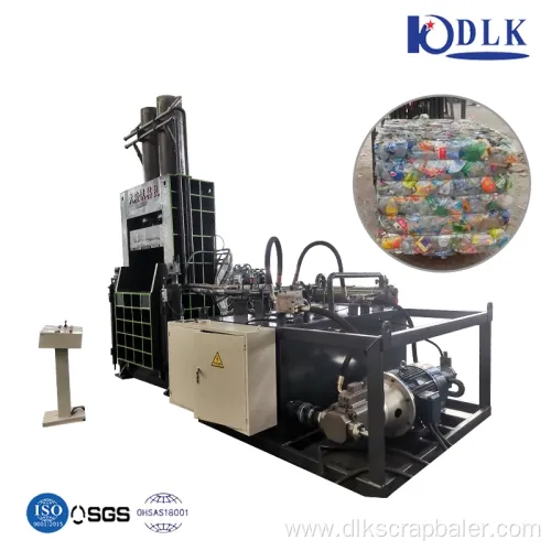 Plastic Bottle Compactor Baling Baler Press